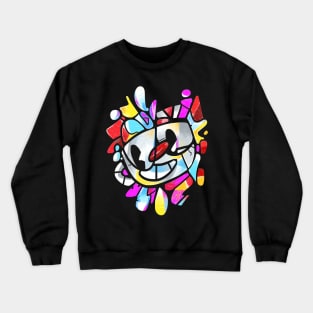 Cuphead vitral Crewneck Sweatshirt